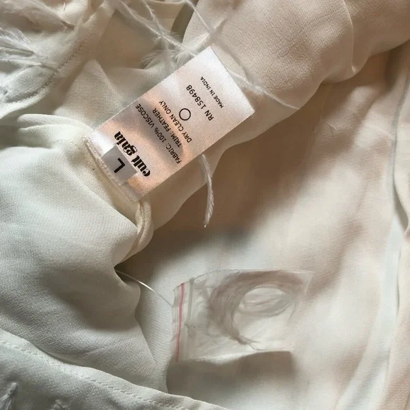 Cult Gaia Valé Ostrich Feather Halter Mini Dress - Picture 12 of 17